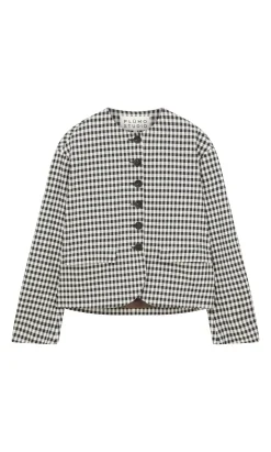 Agnes Gingham Jacket><noscript><img width=