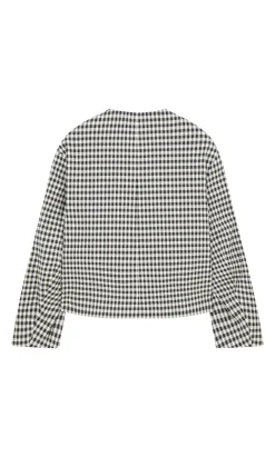Agnes Gingham Jacket><noscript><img width=