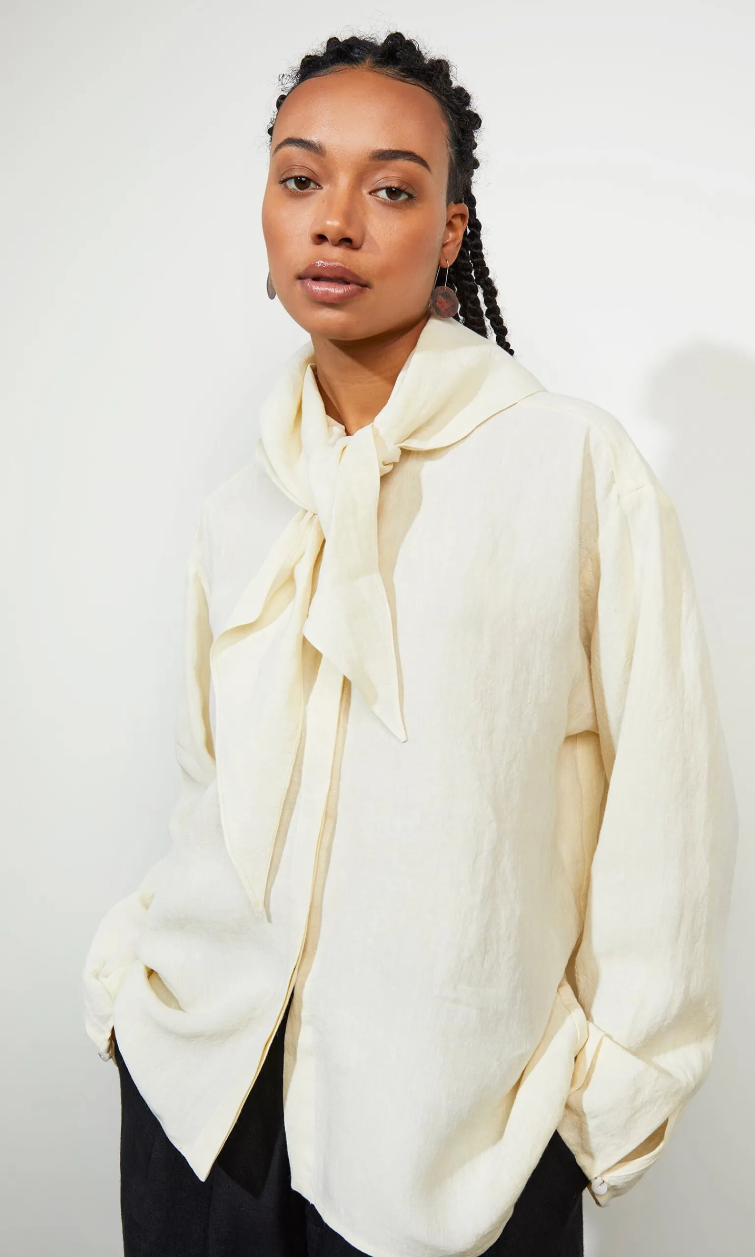 Anchor Blouse - Milk>Plümo Studio Hot