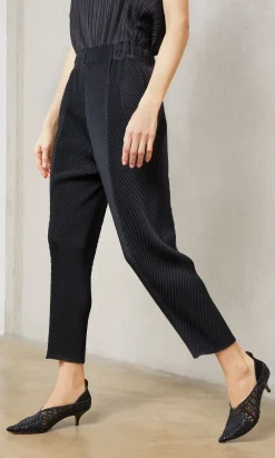 Black Pleat Trousers>Plümo Best