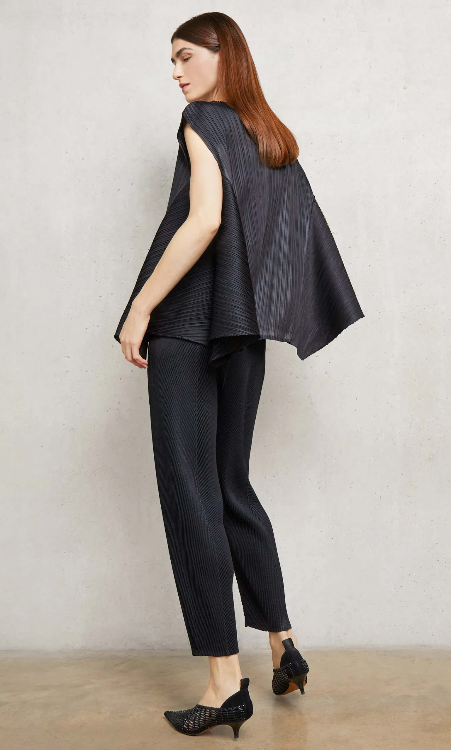 Black Pleat Trousers>Plümo Best