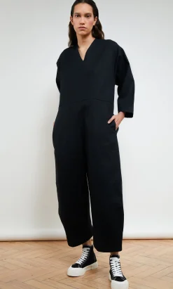 Blackish Overalls - Long Sleeve>Plümo Studio