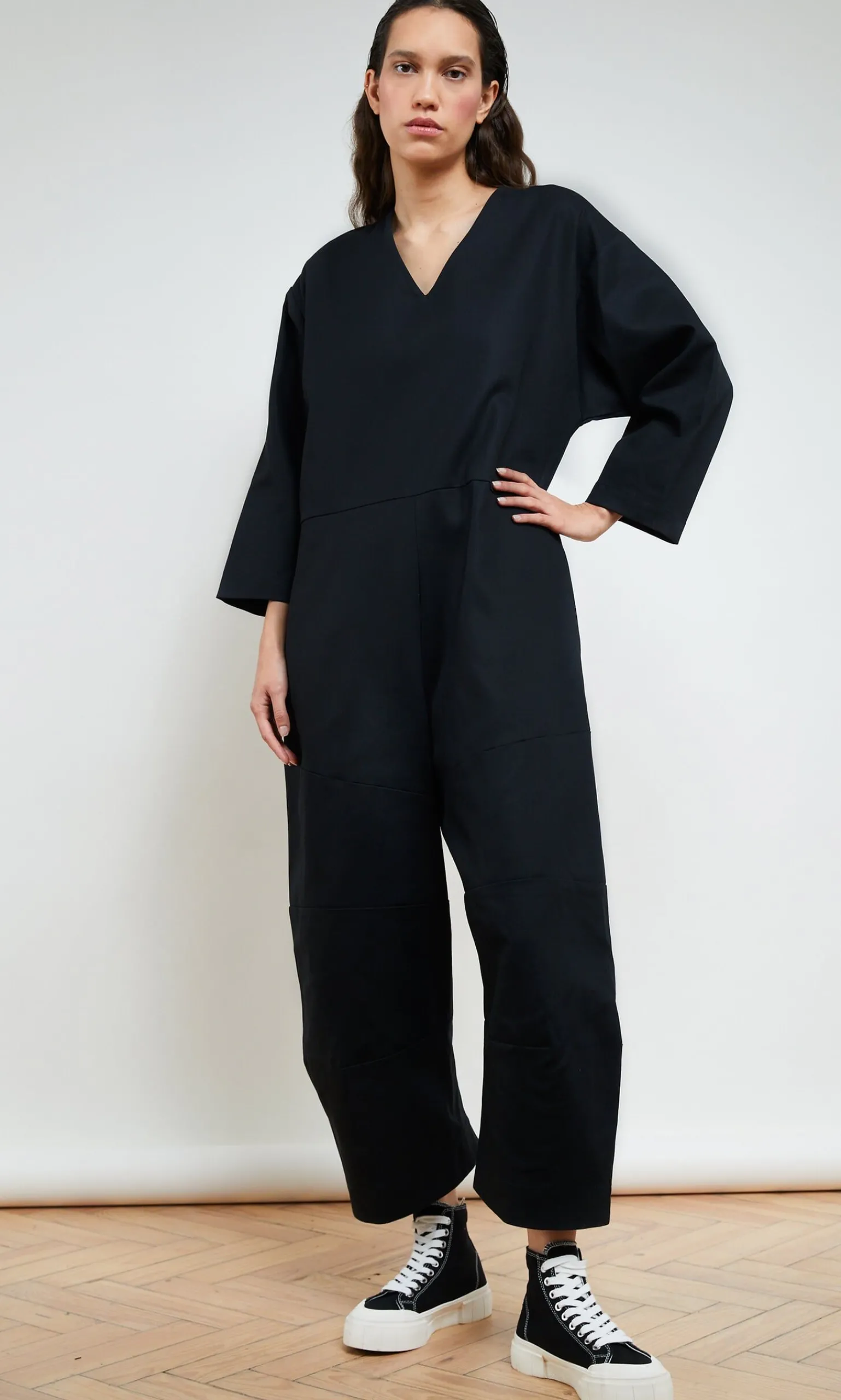 Blackish Overalls - Long Sleeve>Plümo Studio