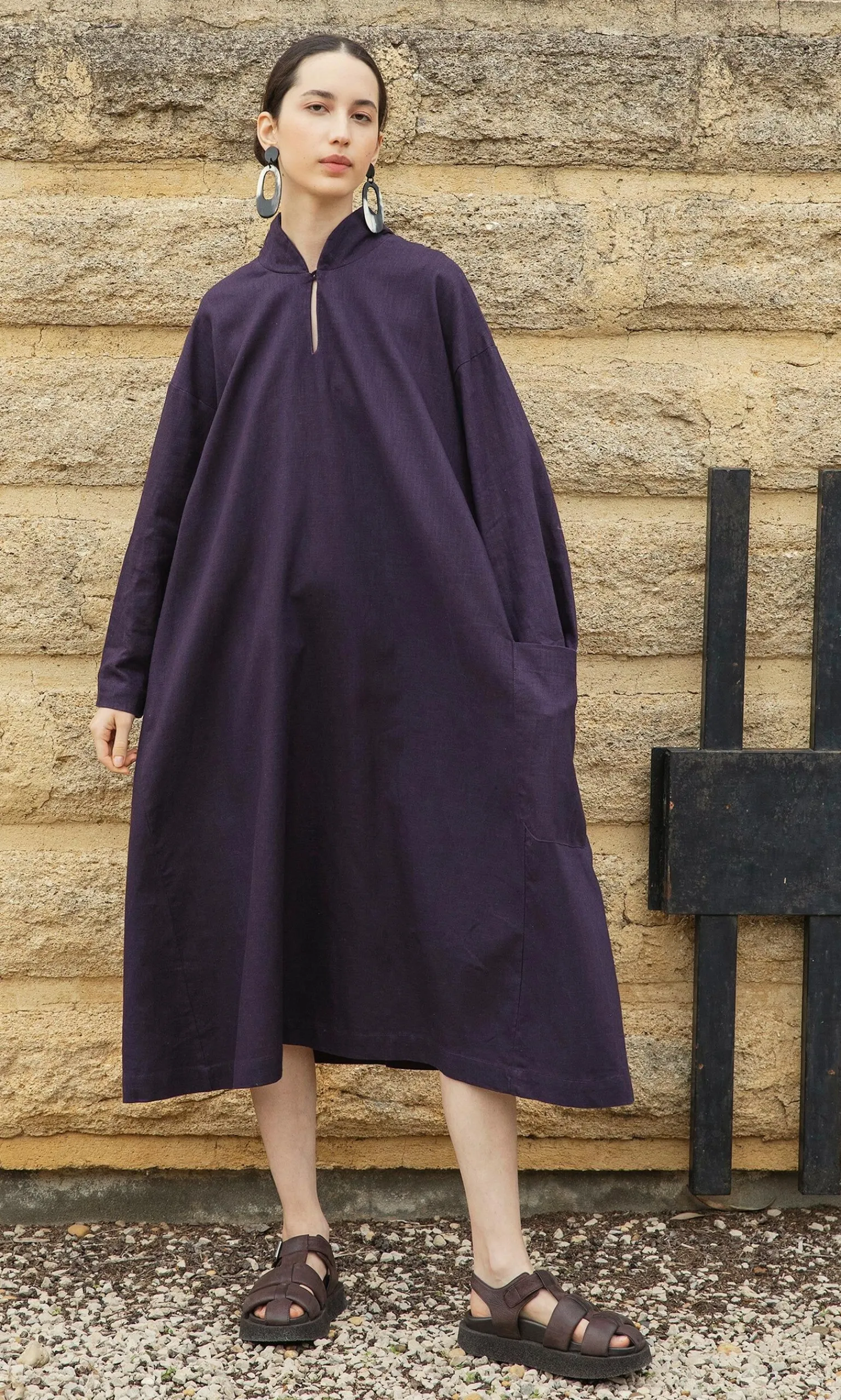 Cahill Dress - Indigo>Plümo Studio Sale