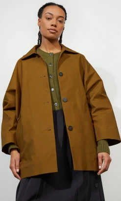 Carr Waxed Coat>Plümo Studio Online