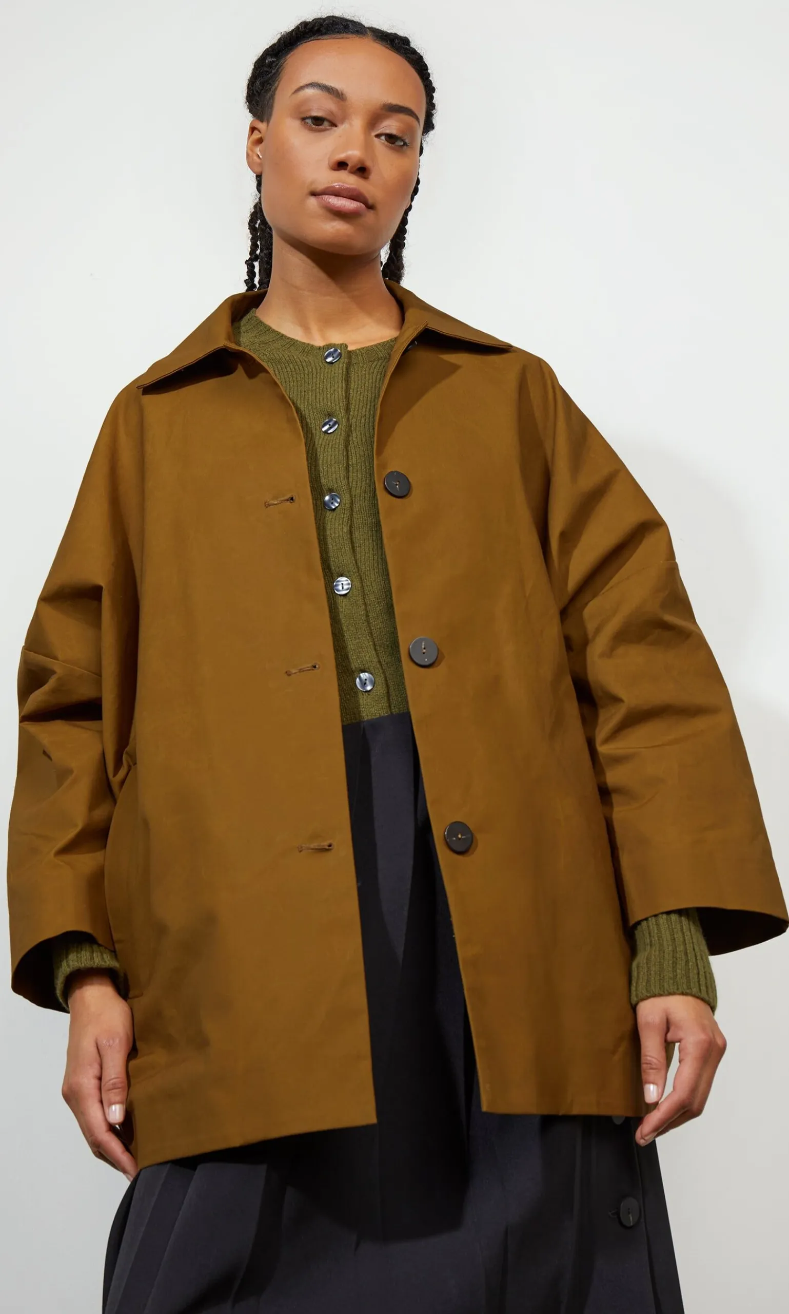 Carr Waxed Coat>Plümo Studio Online