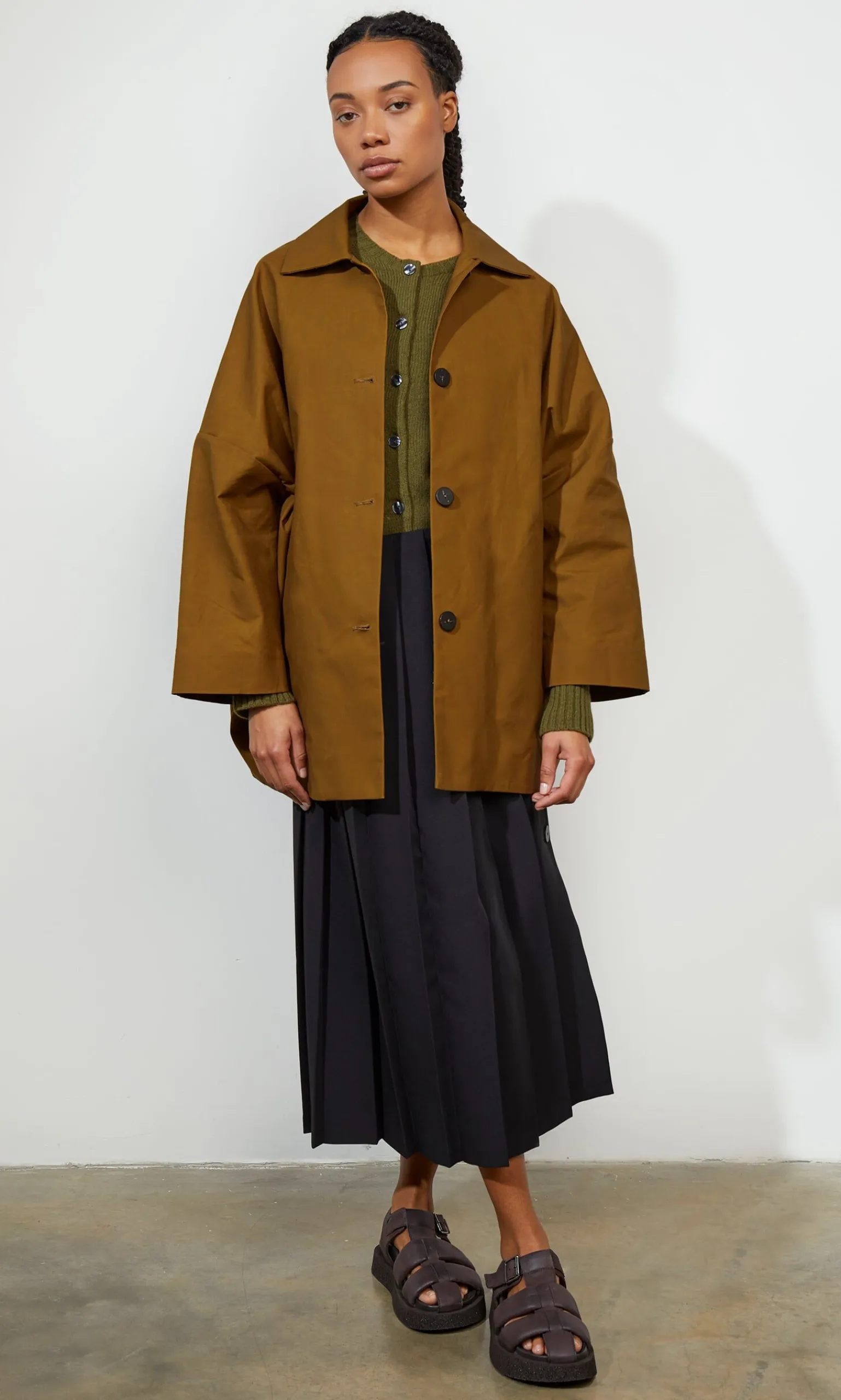 Carr Waxed Coat>Plümo Studio Online