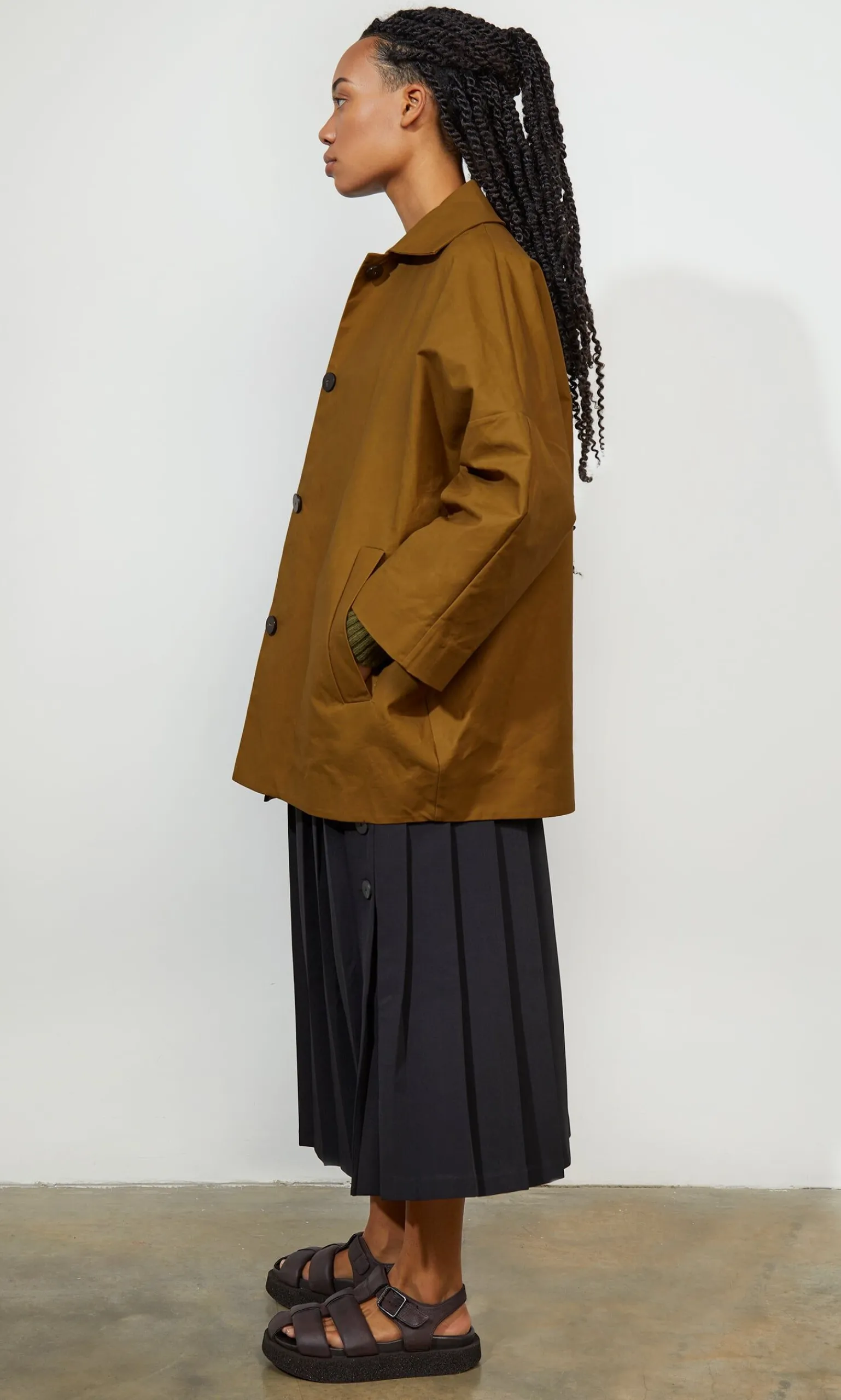 Carr Waxed Coat>Plümo Studio Online