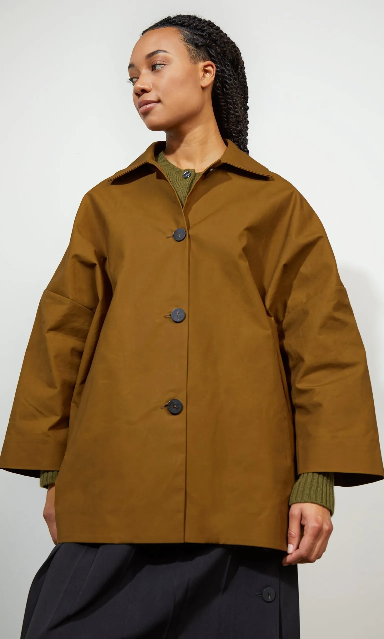 Carr Waxed Coat>Plümo Studio Online