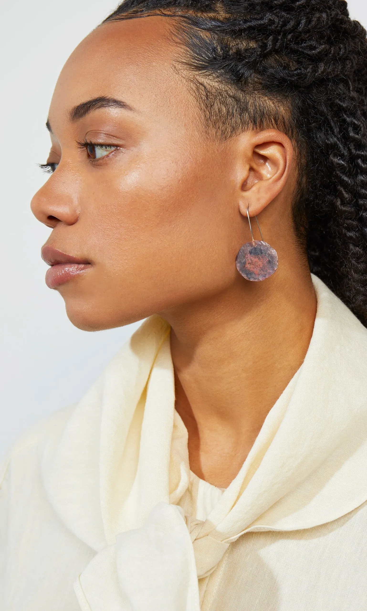 Copper Pebble Earrings>Plümo Best