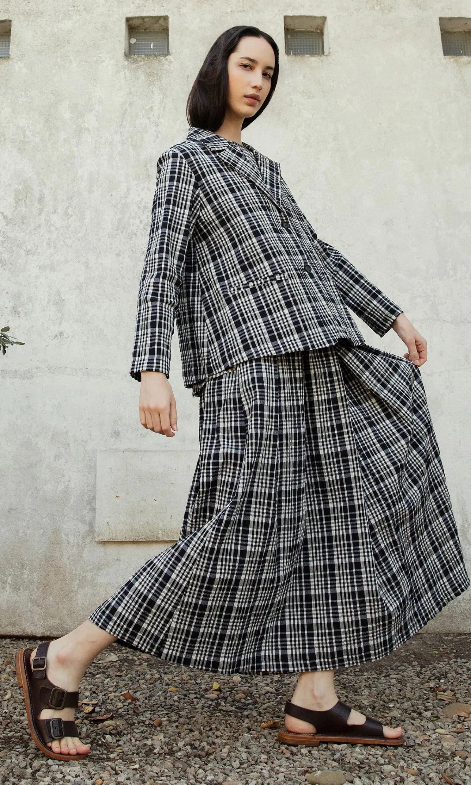 Corta Check Jacket>Neirami Online