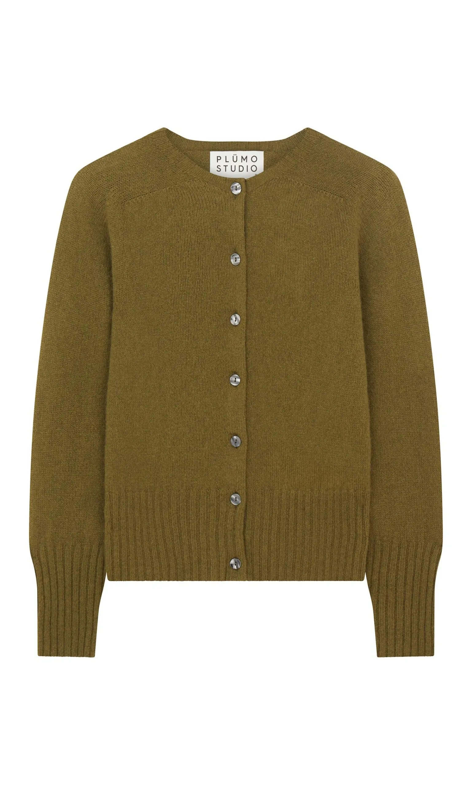 Derby Cardigan - Green>Plümo Studio