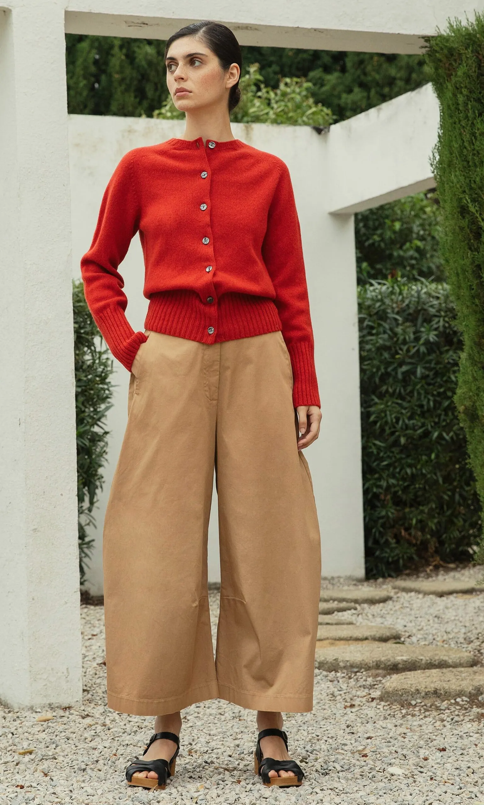 Derby Cardigan - Red Dulse>Plümo Studio Sale