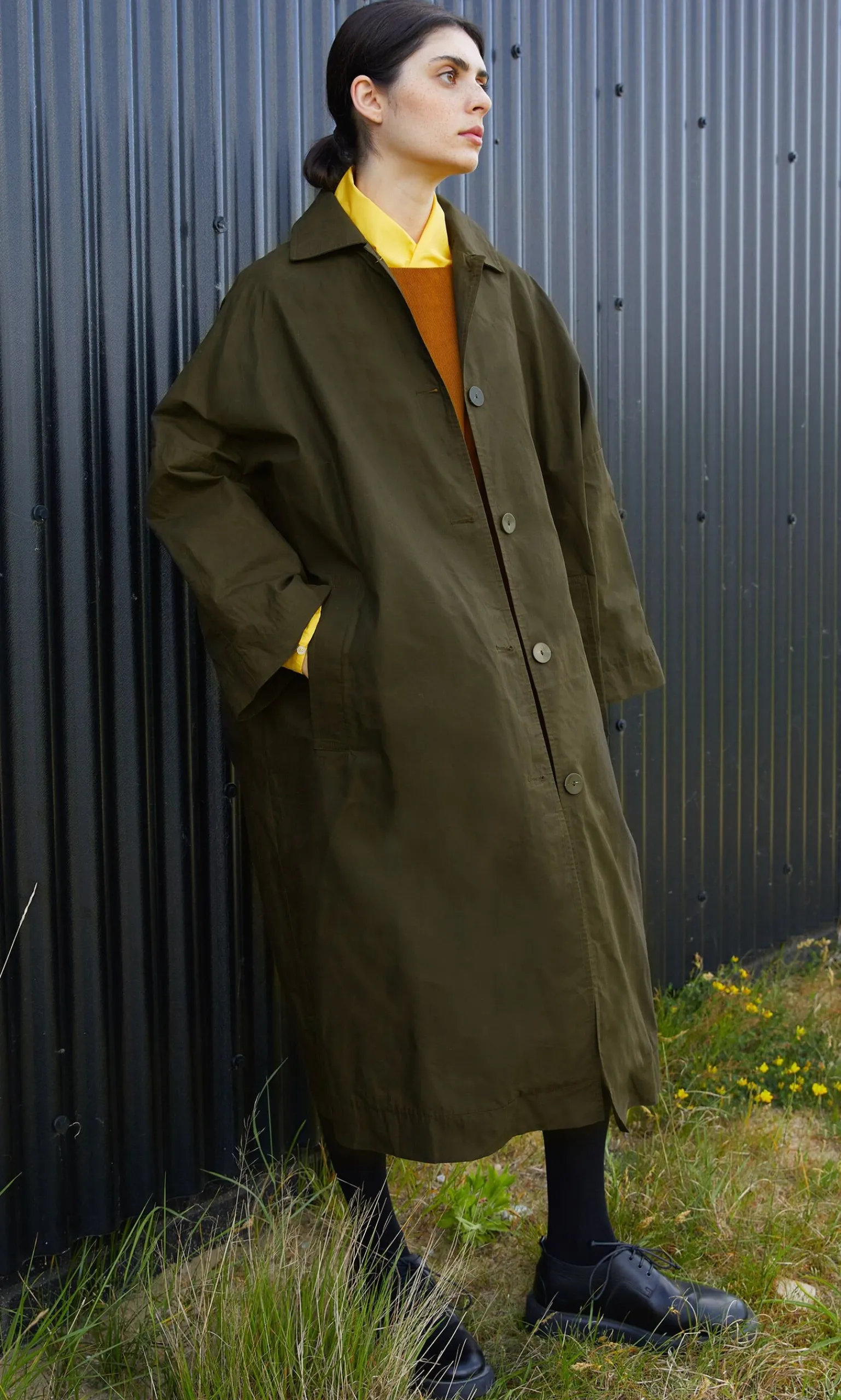 Doherty Coat - Olive>Plümo Best