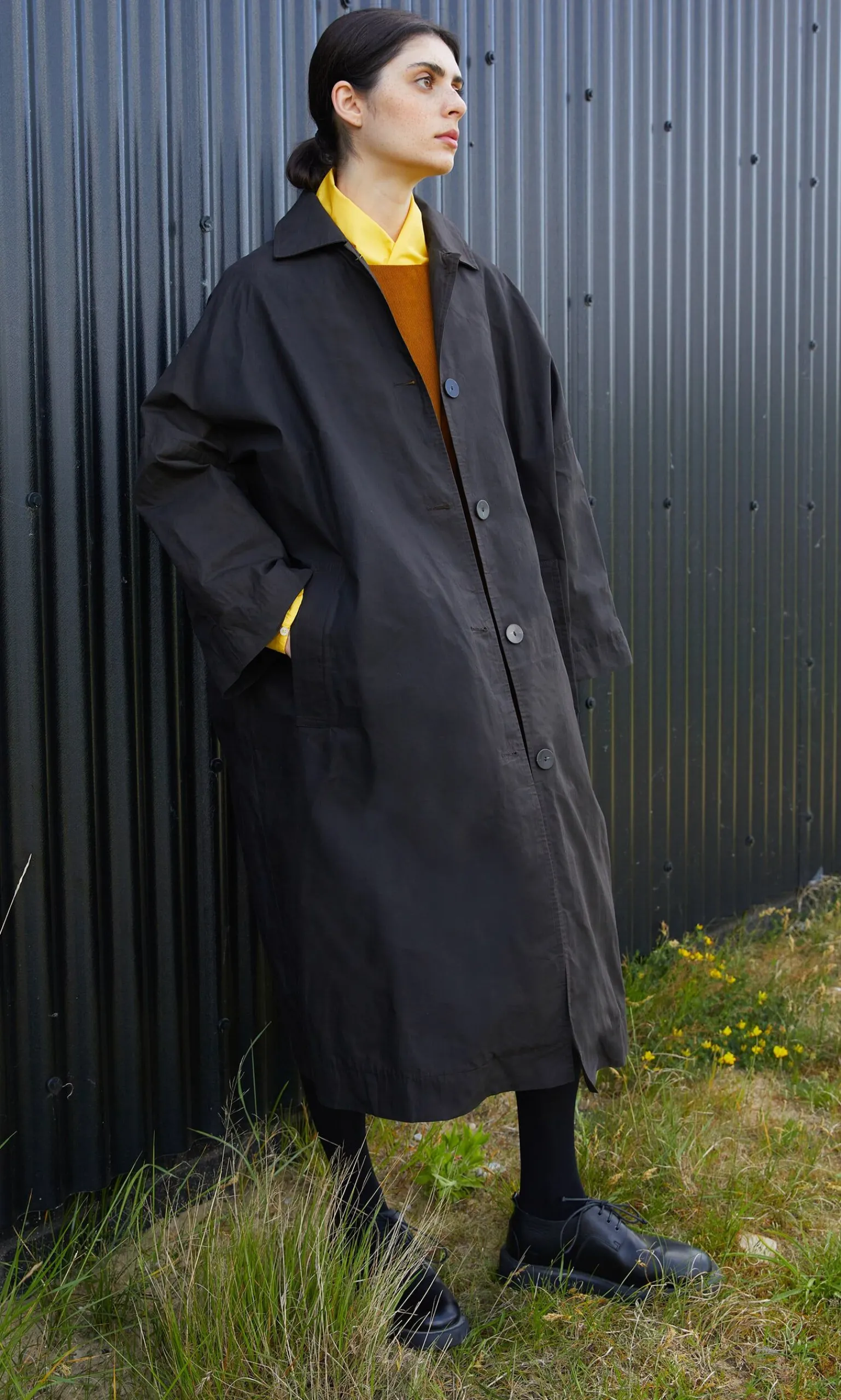 Doherty Coat - Peat>Plümo Studio Sale