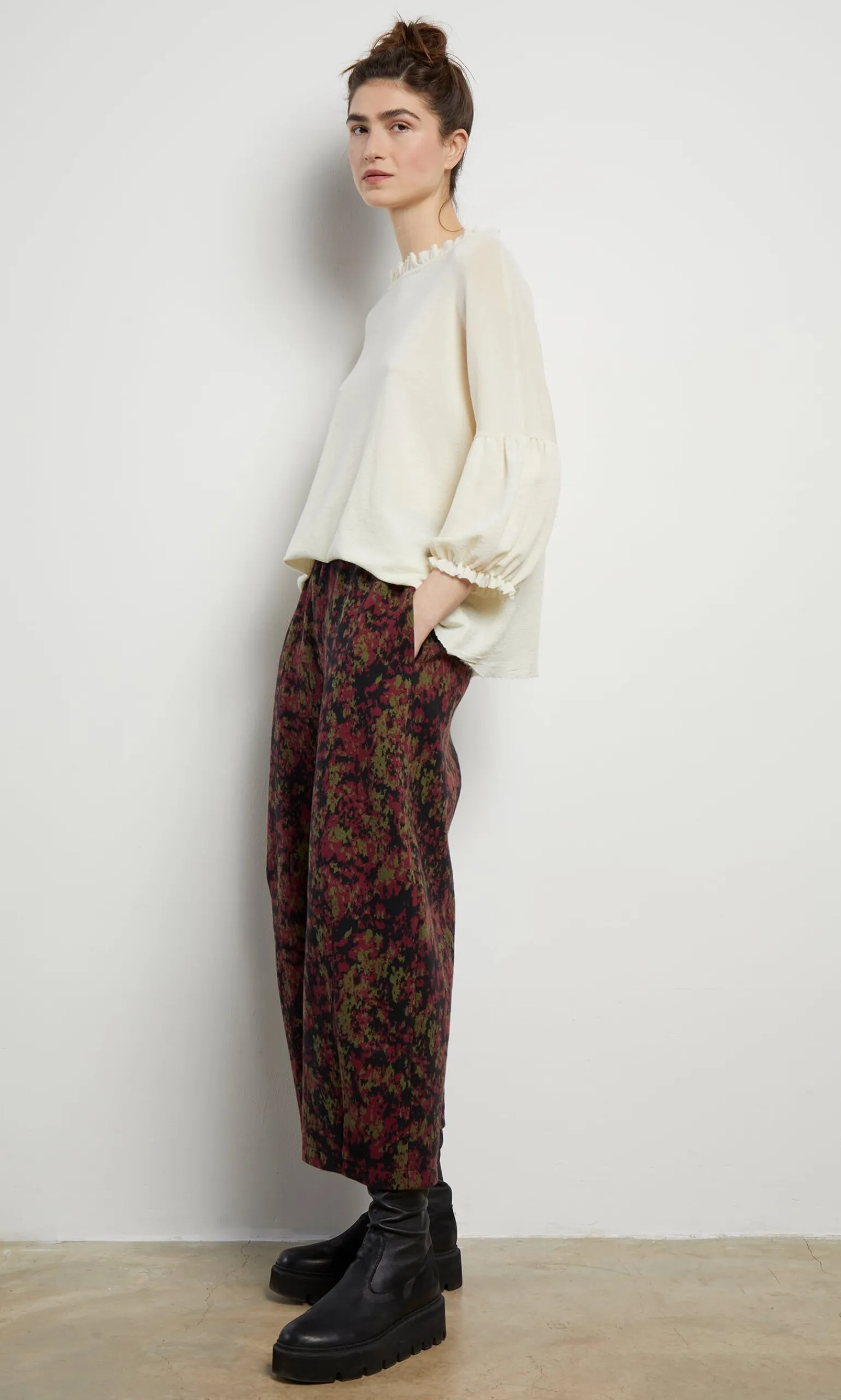 Gentle Frill Blouse>Plümo
