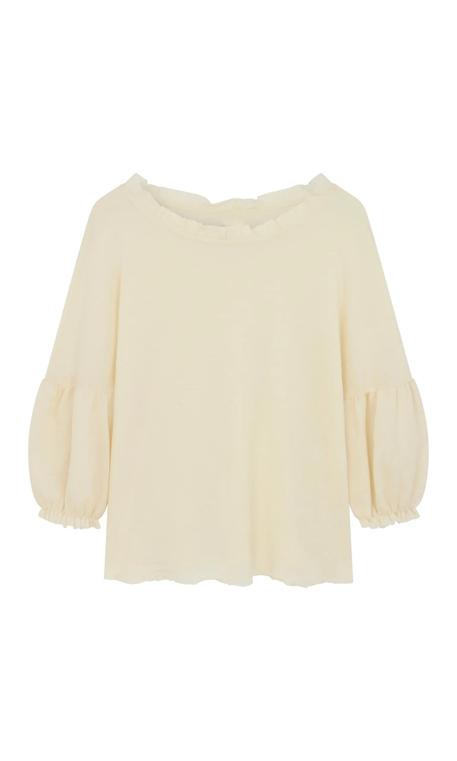 Gentle Frill Blouse>Plümo