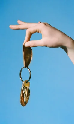 Gold Moules Keyring><noscript><img width=