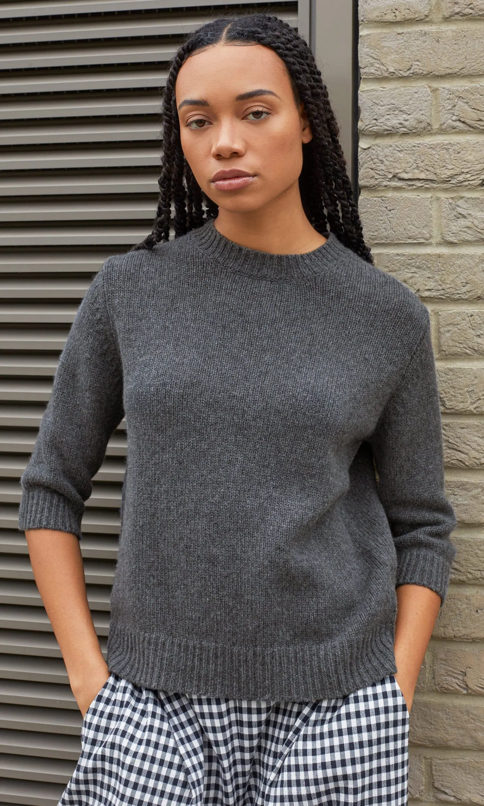 Grey Digby Sweater>Plümo