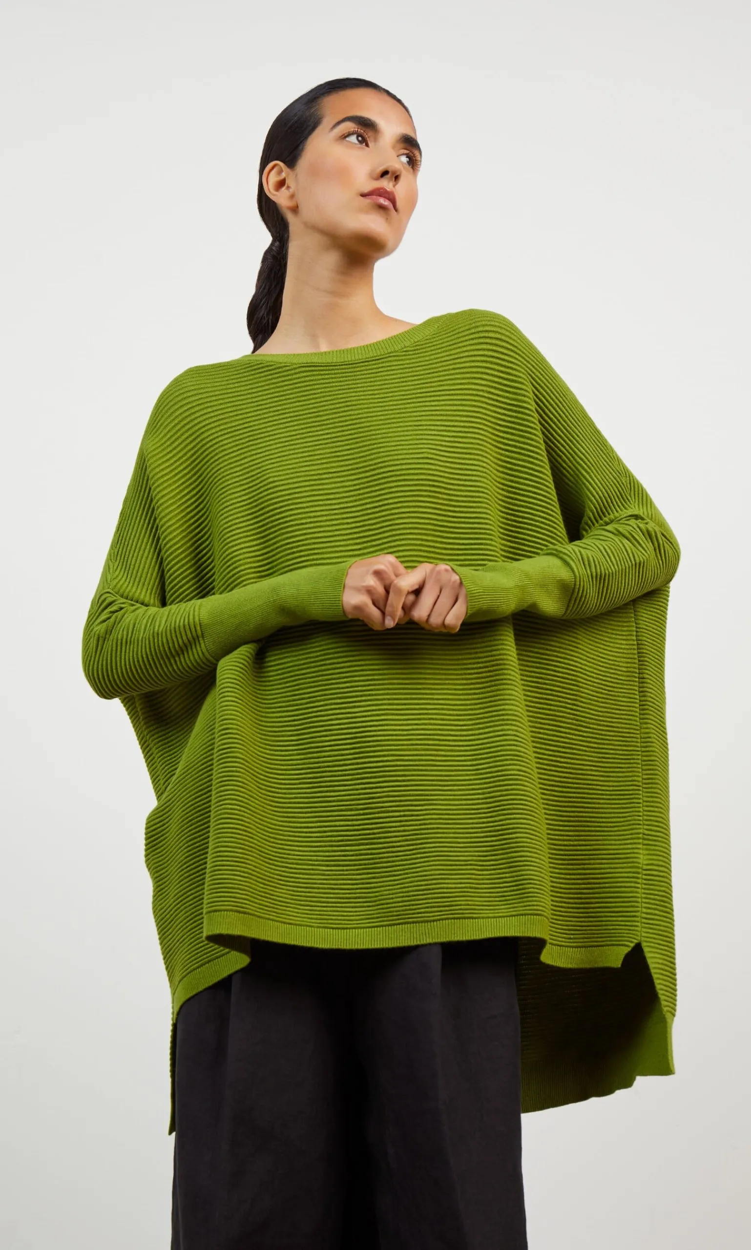 Jack Sweater - Apple Green>Plümo Studio Online