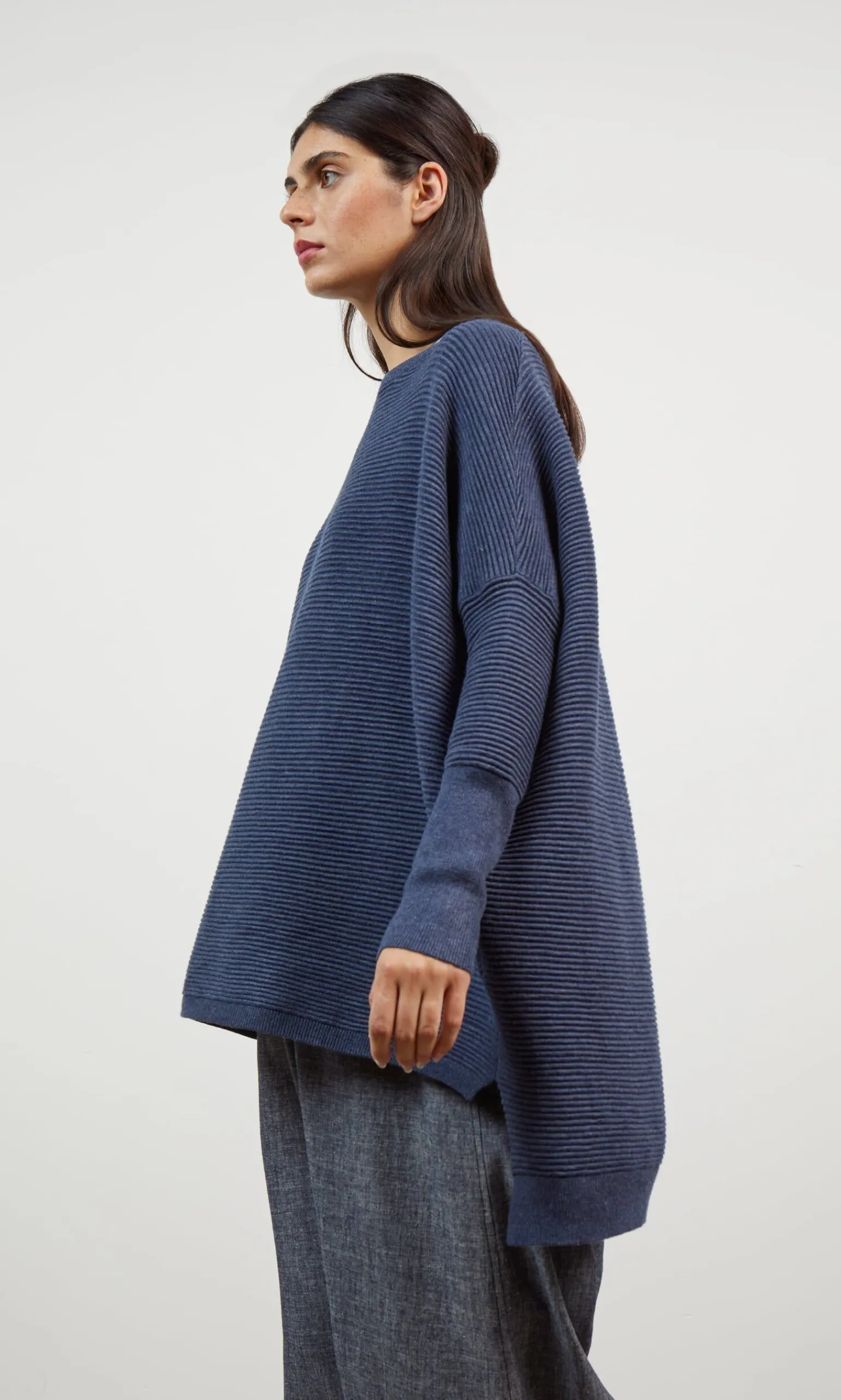 Jack Sweater - Denim>Plümo Studio Discount