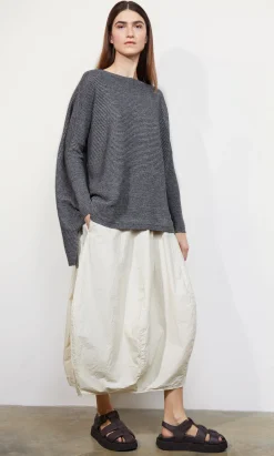 Jack Sweater - Grey Marl Twist>Plümo Studio Discount