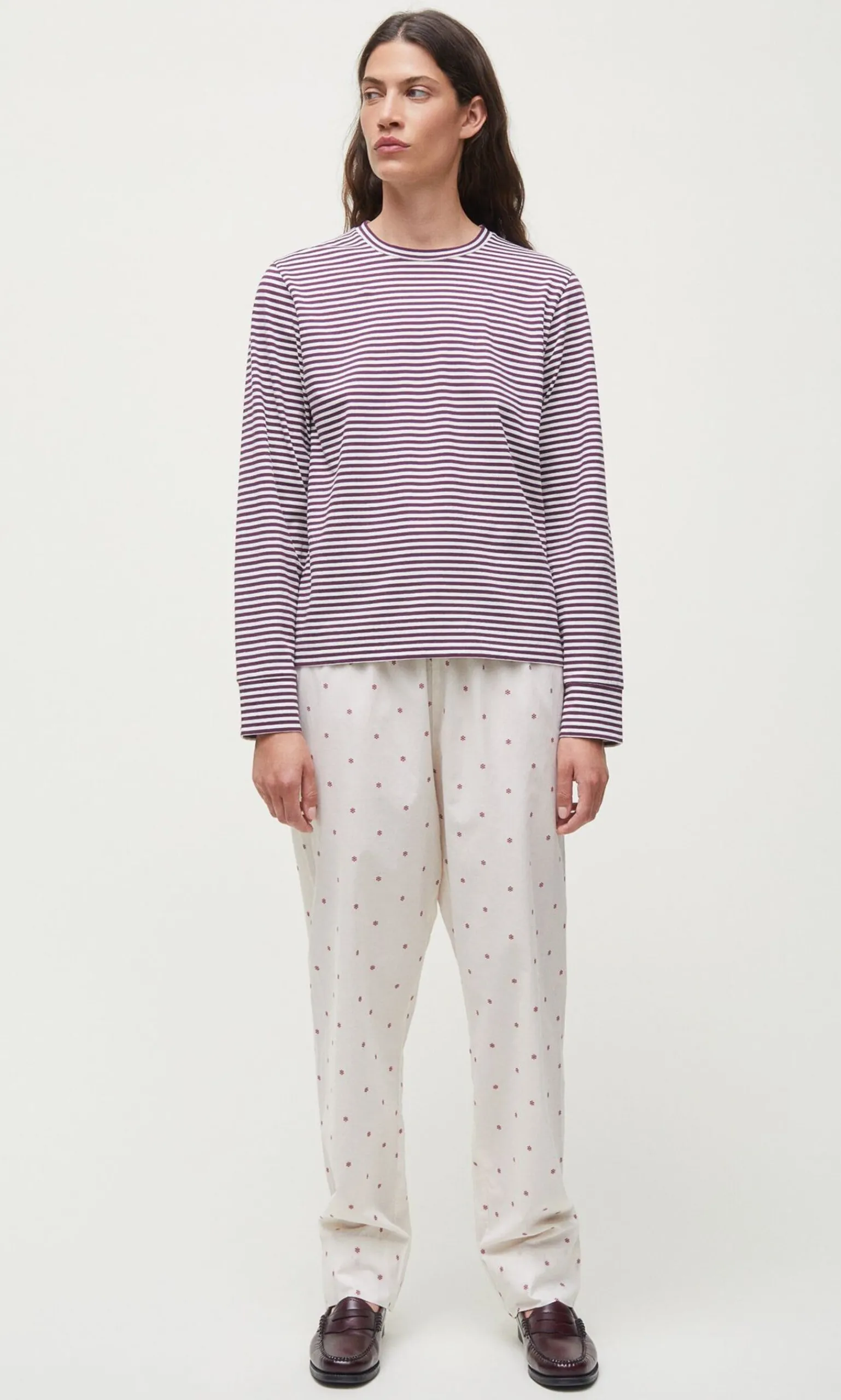 Luo Stripe Top>Plümo New