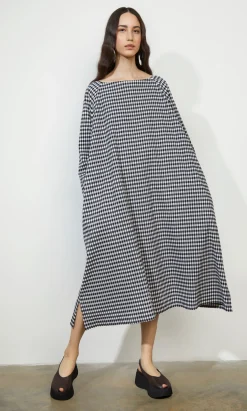 Marsell Dress - Gingham><noscript><img width=