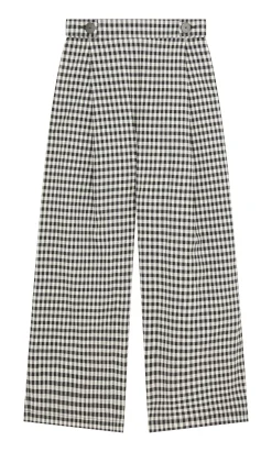 Milano Gingham Pants><noscript><img width=
