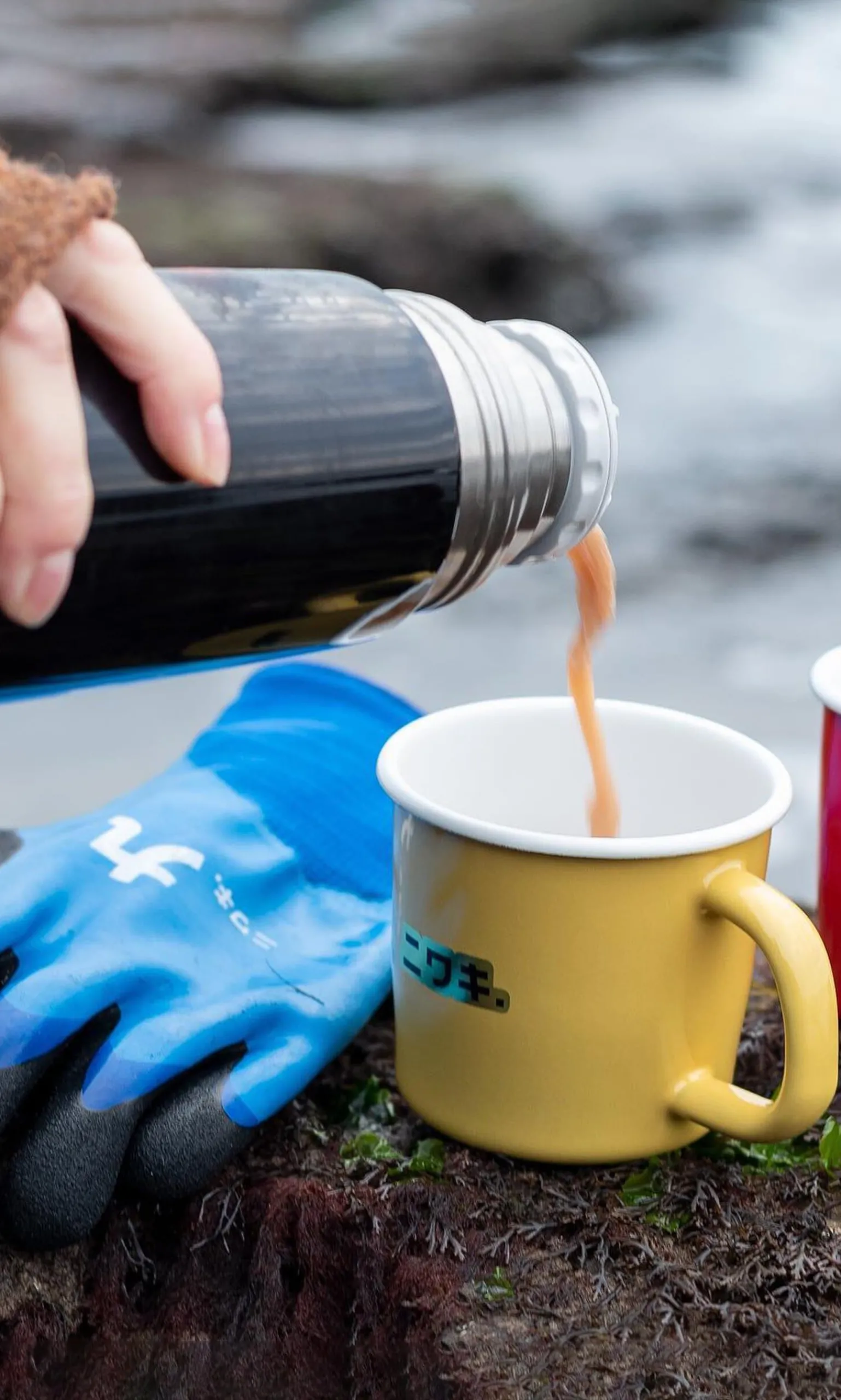 Mustard Yellow Enamel Mug>Plümo Online