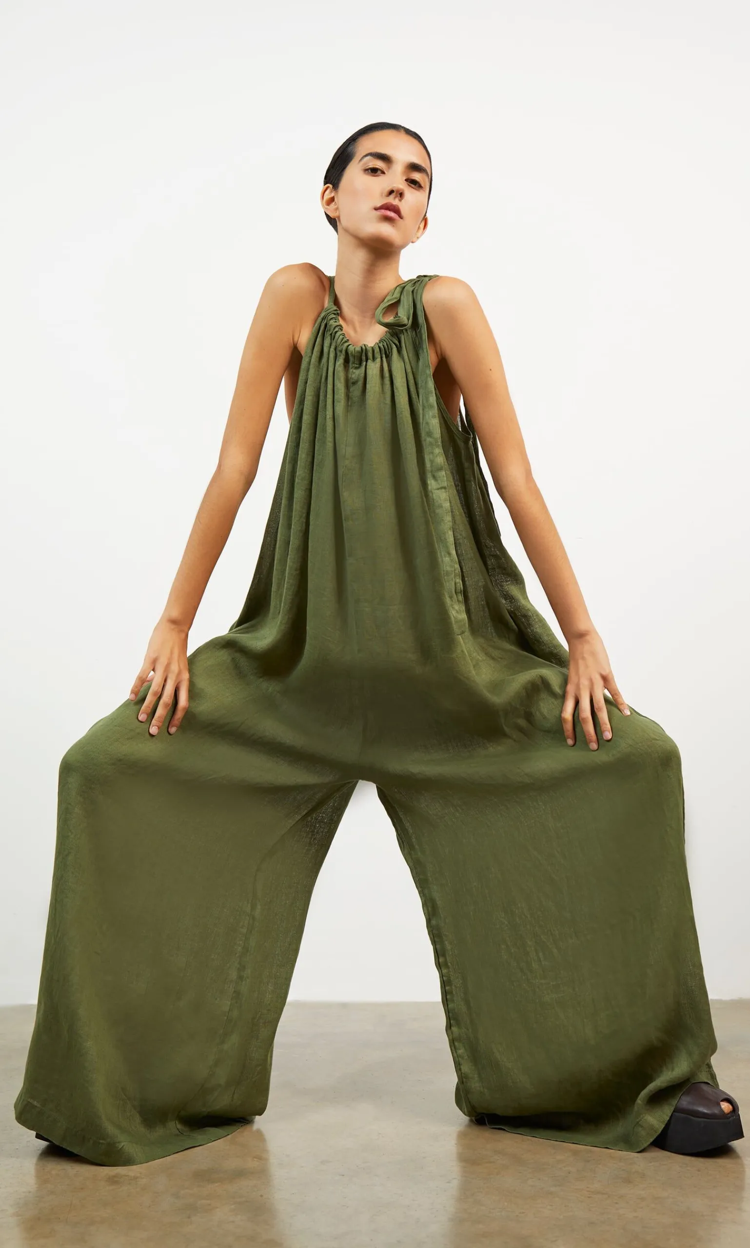 Olive Jumpsuit>Plümo Online