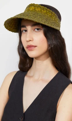 Olive Sun Visor>Plümo New