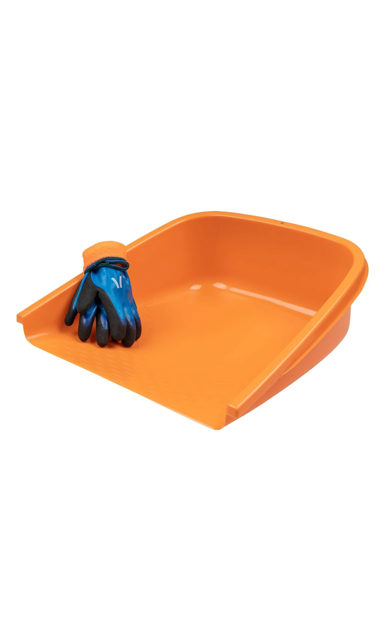Orange Enormous Leaf Pan>Niwaki Hot