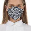 Organic Linen Kids Mask - Blue Leopard>Plümo Discount