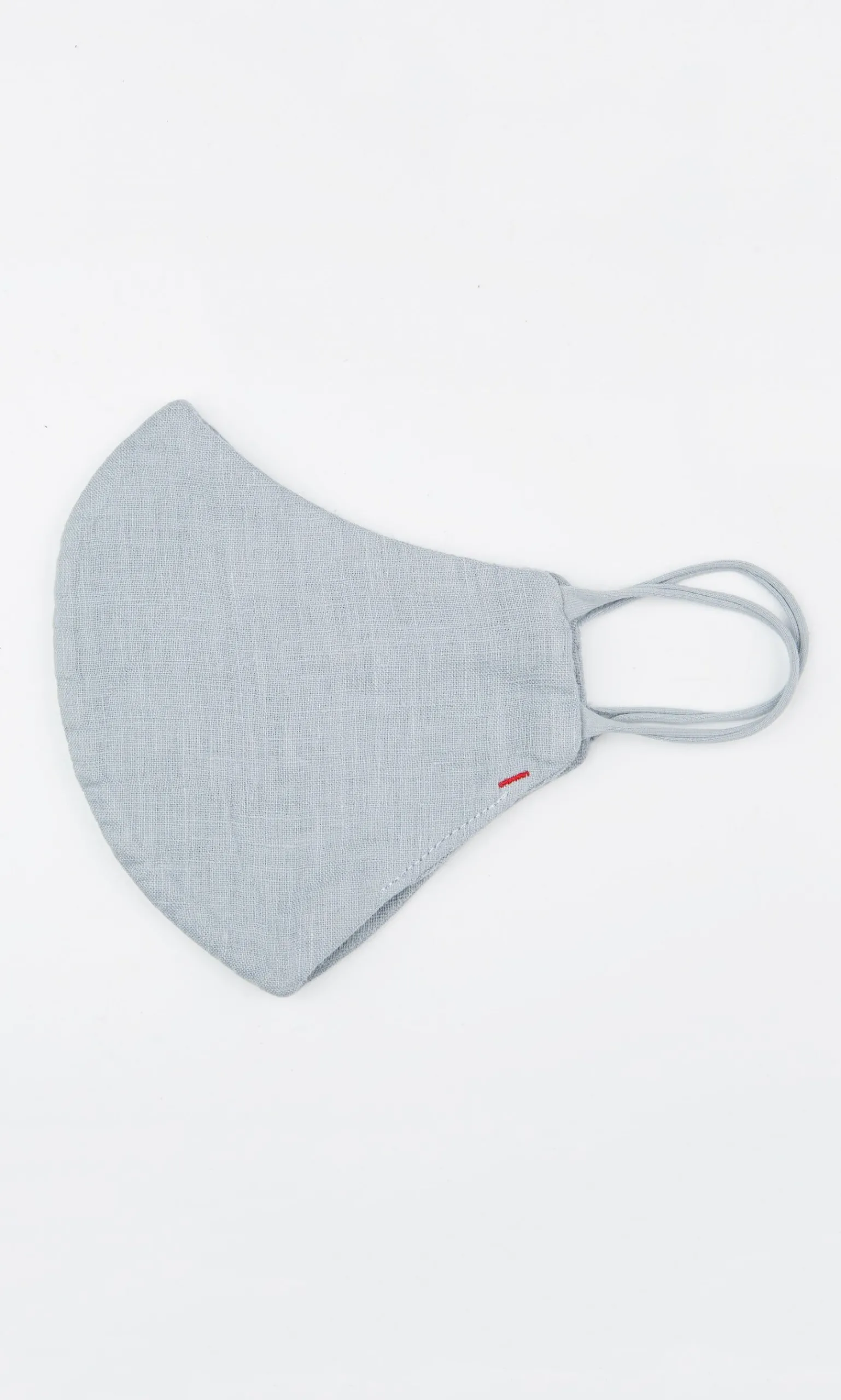 Organic Linen Mask - Grey Skies>Plümo Online