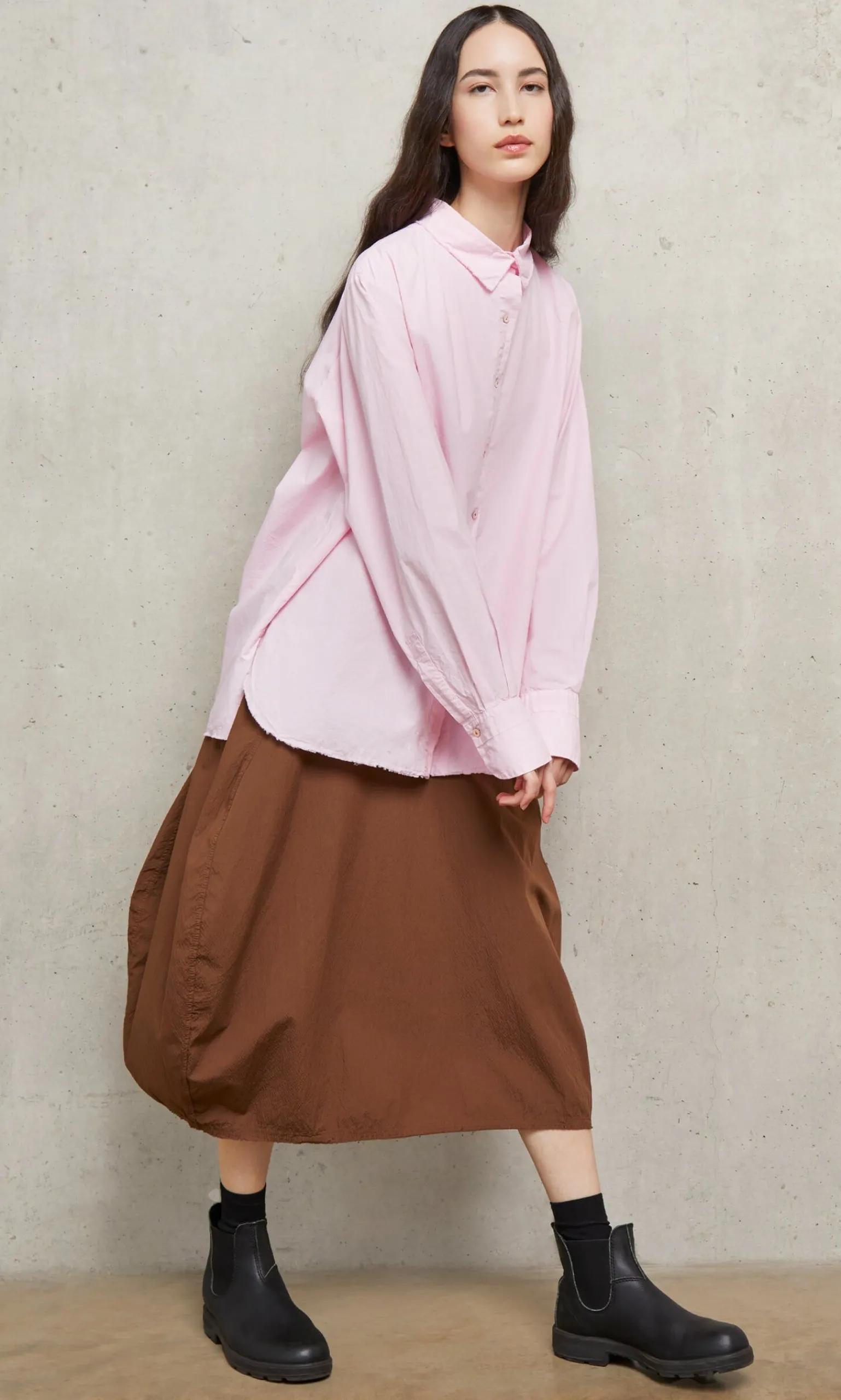 Oversized Pink Shirt>Hannoh Wessel Hot