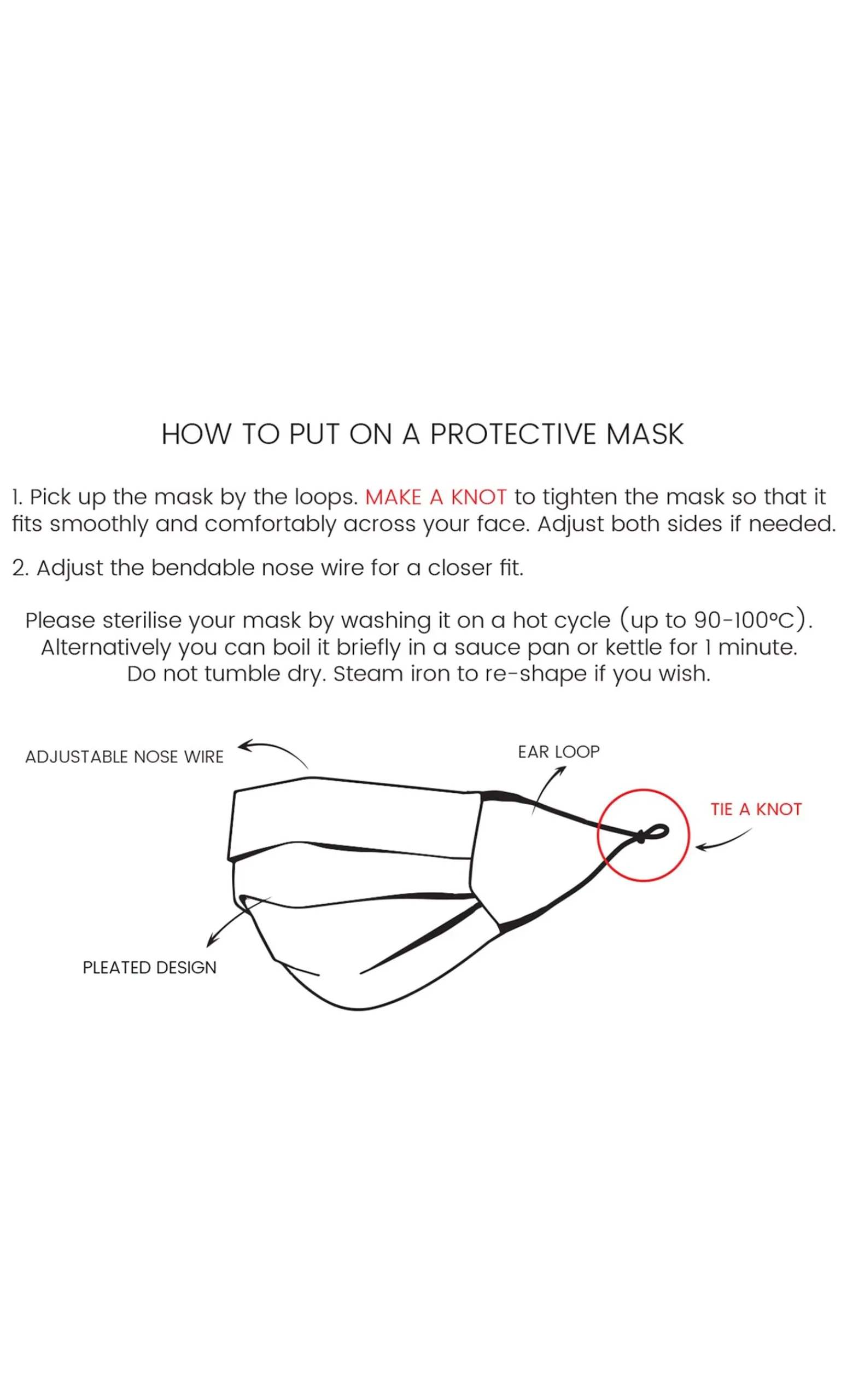 Pleated Face Mask & Pouch - Blue Leopard>Plümo Sale