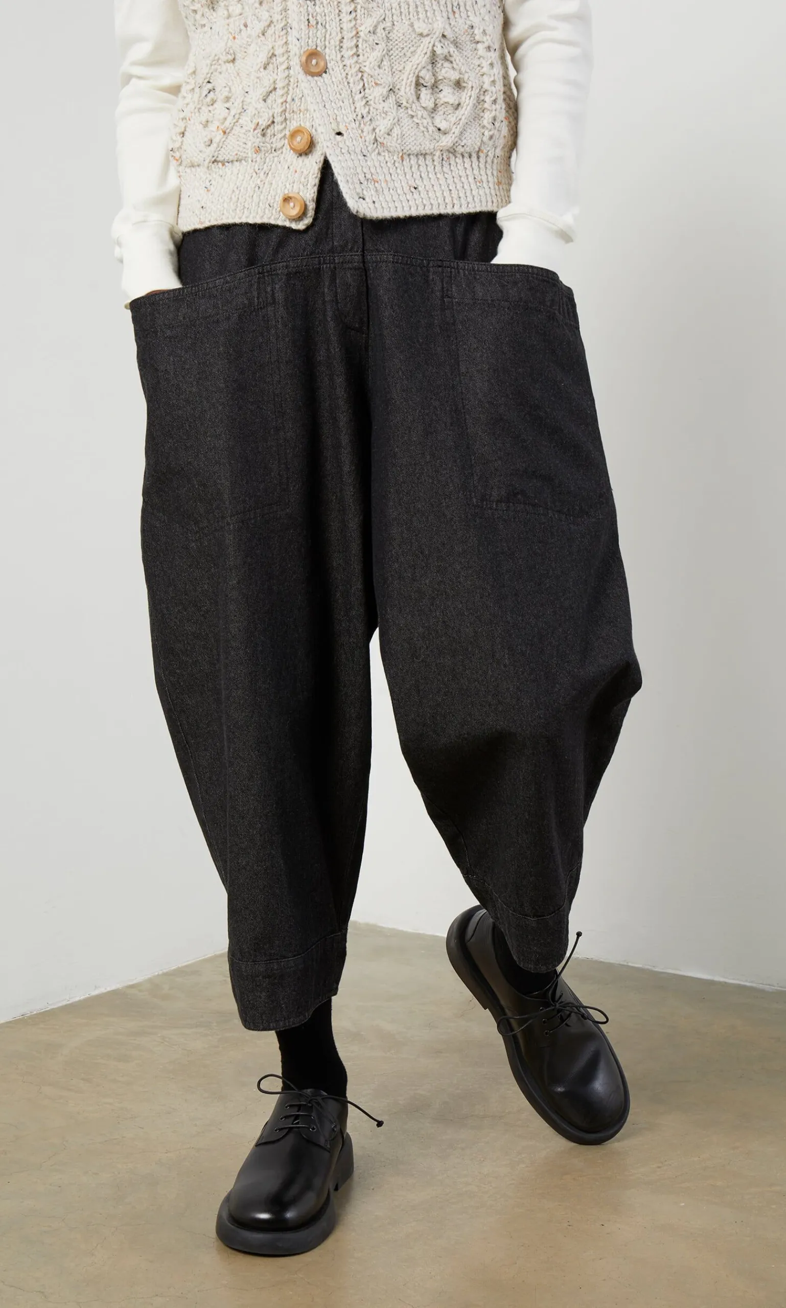 Polder Pants - Washed Black>Plümo Studio Outlet