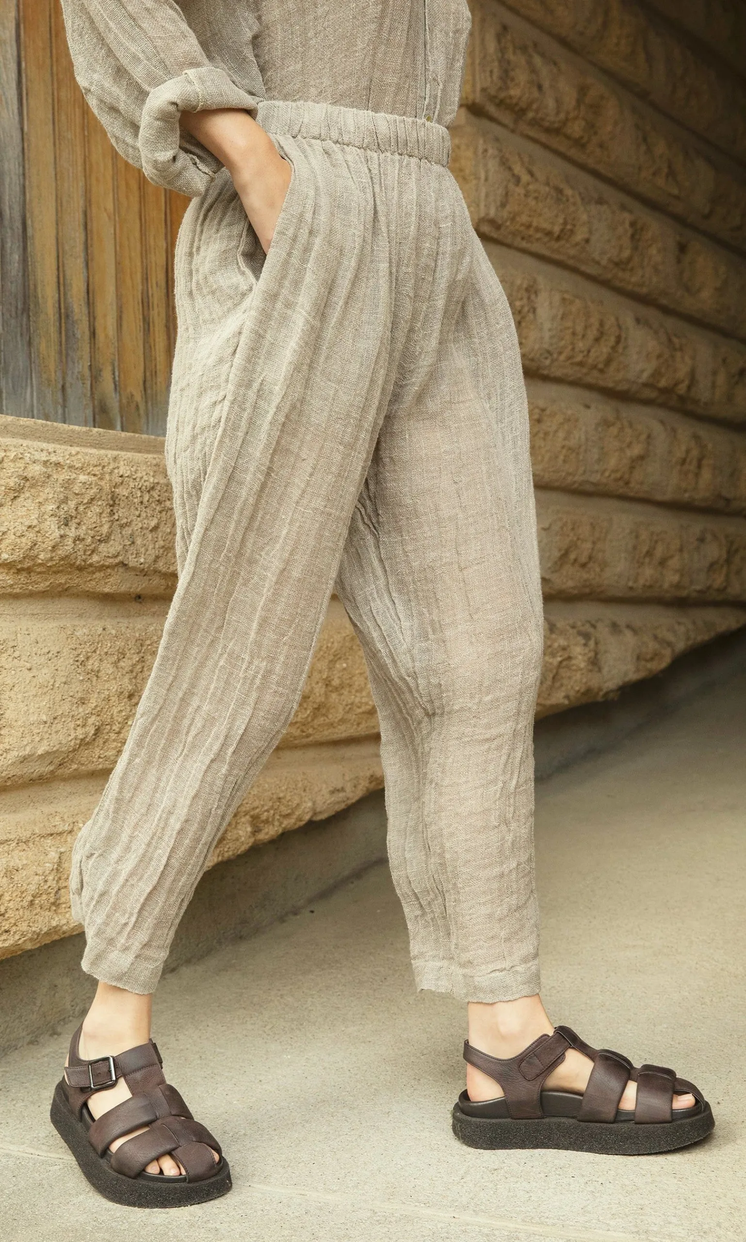 Symi Linen Trousers>Plümo Online