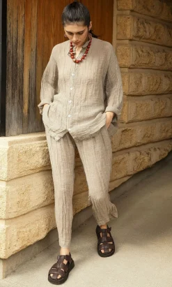 Symi Linen Trousers>Plümo Online