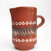 Tall Glazed Jug - Terracotta>Plümo Clearance