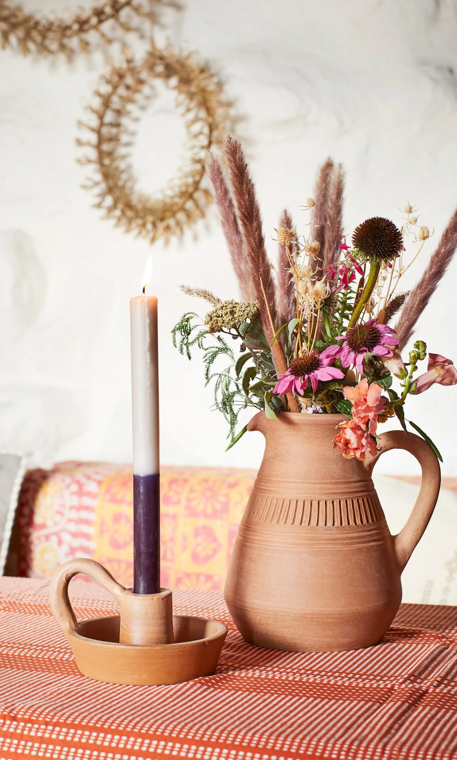 Terracotta Candle Holder>Plümo Hot
