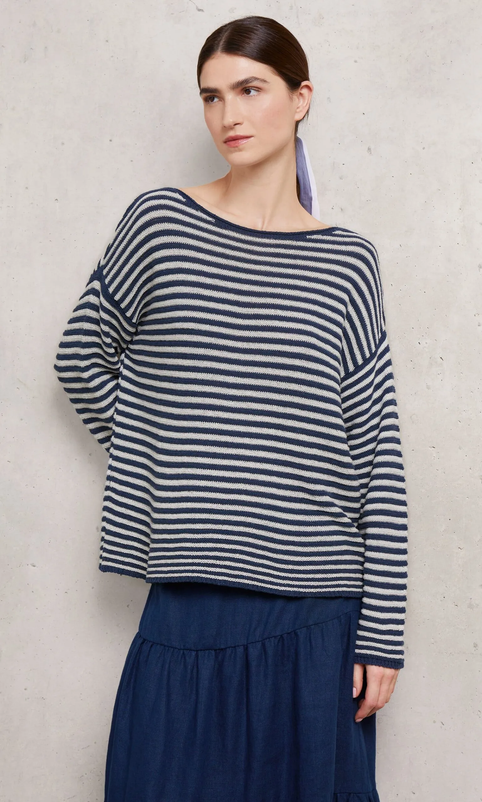 Tibber Stripe Jumper>Plümo Sale