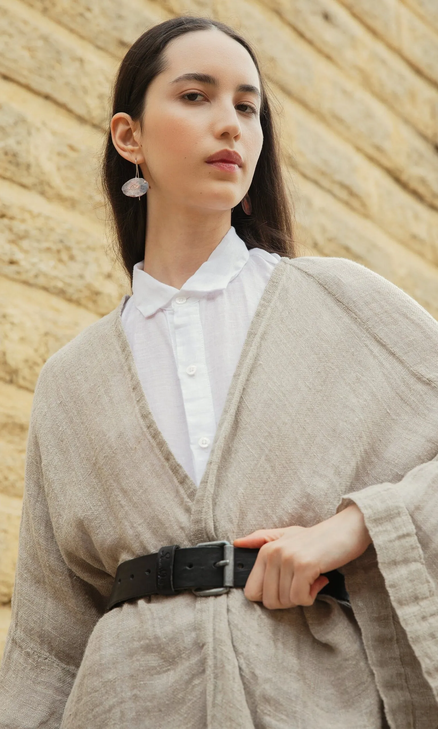 Tinos Linen Shrug>Plümo Clearance