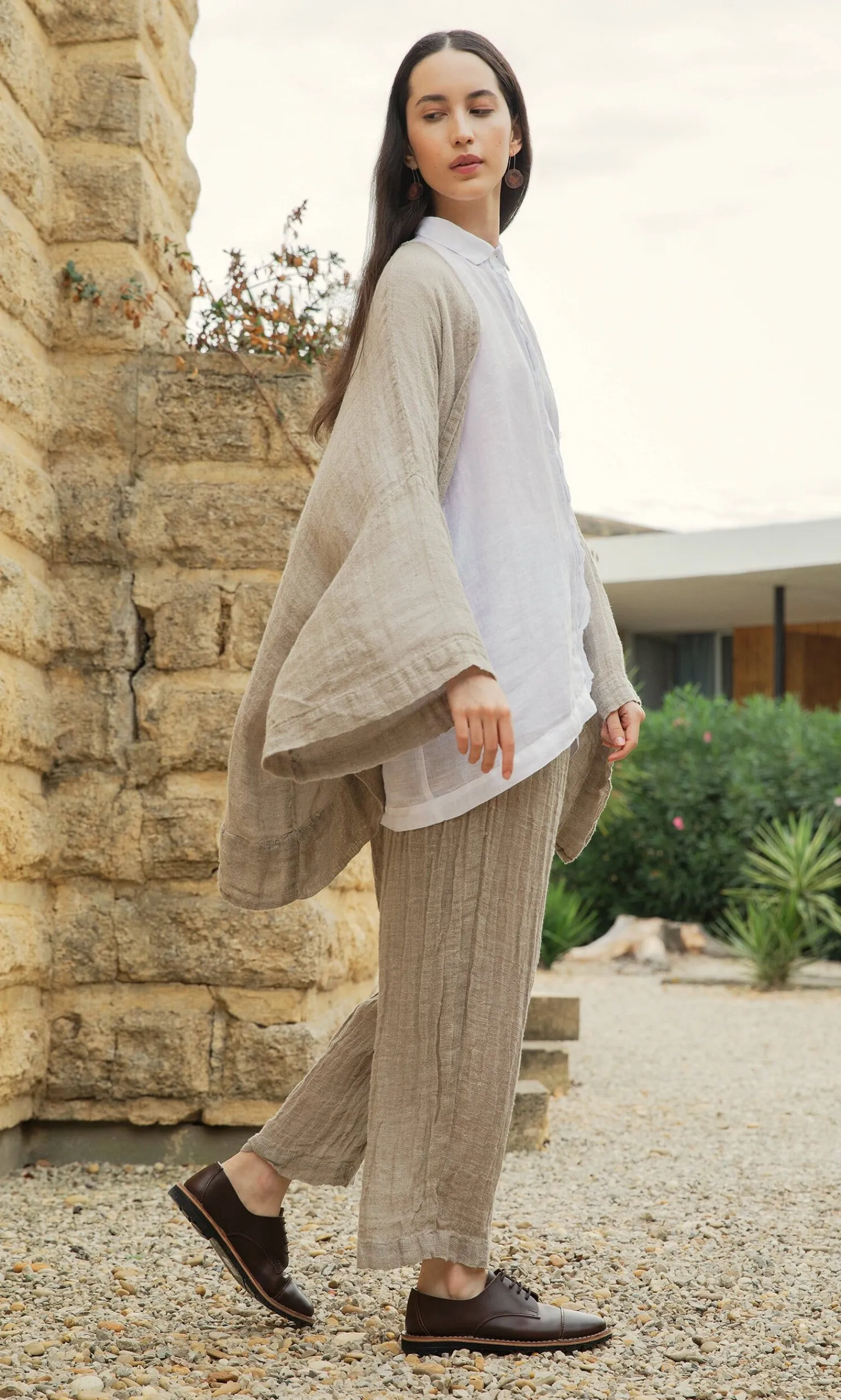 Tinos Linen Shrug>Plümo Clearance
