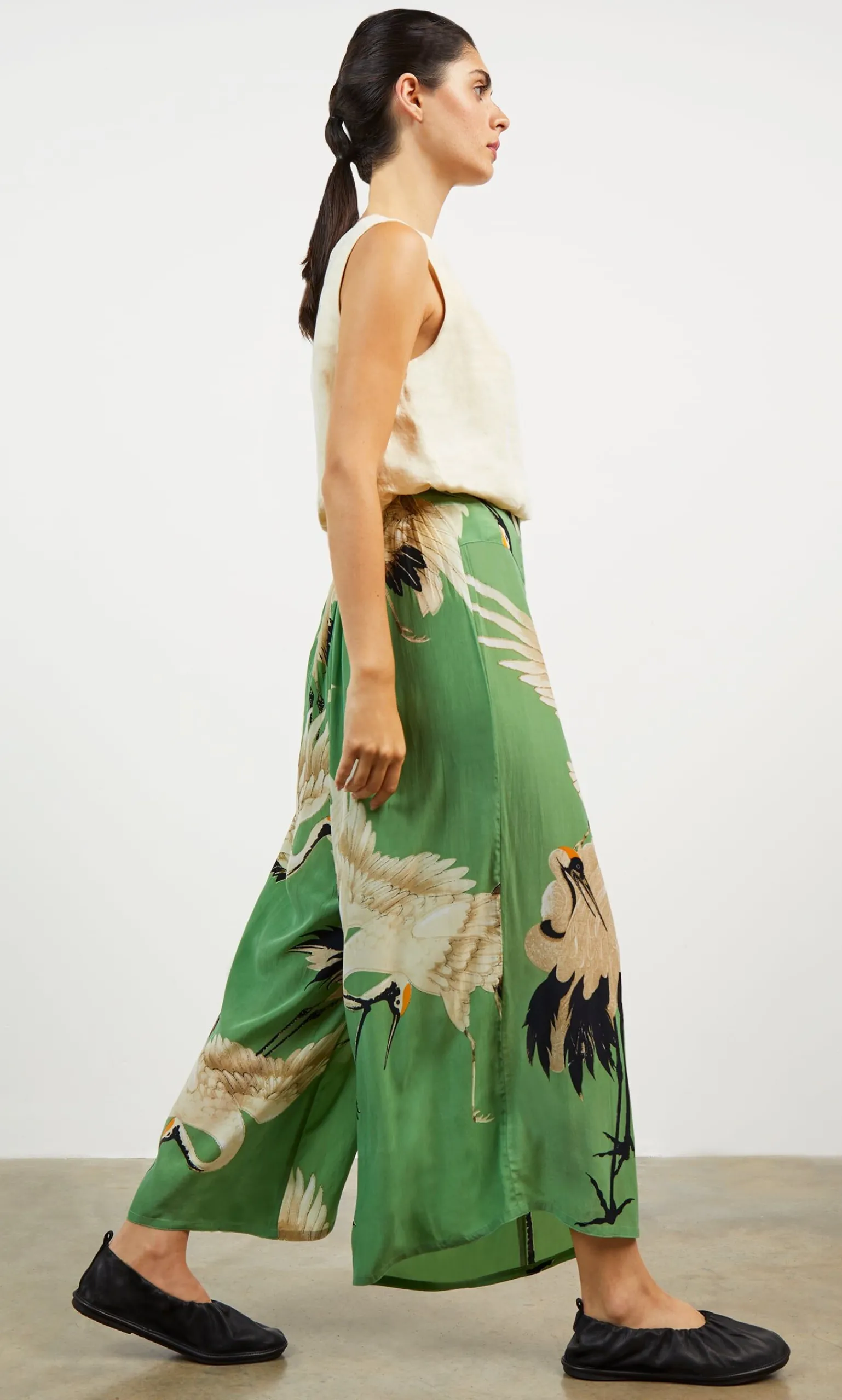 Wide Stork Pants>Plümo