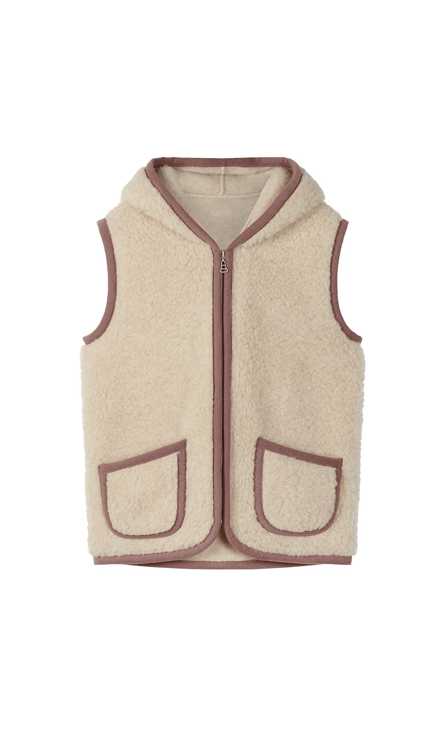 Wool Gilet - Natural>Plümo Best