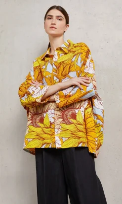 Yellow Sunflower Shirt>Plümo Best