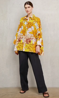 Yellow Sunflower Shirt><noscript><img width=